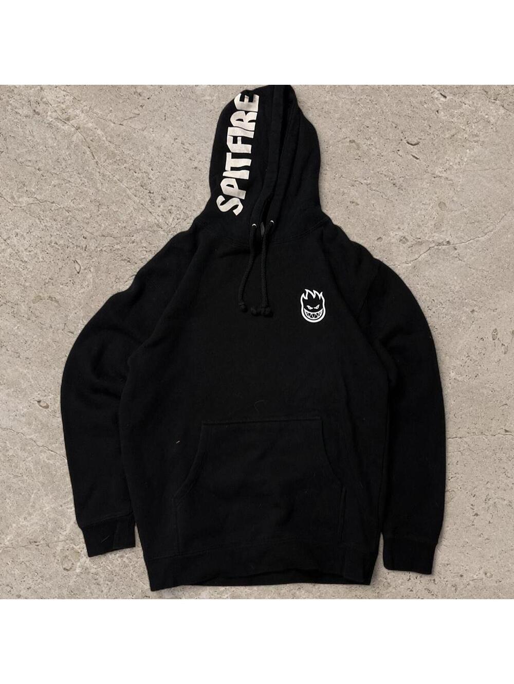 vintage early 2000s heavyweight cotton spitfire hoodie.